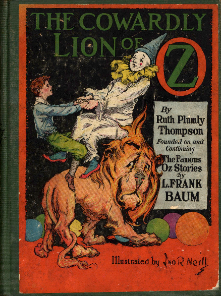 Cover of the book: The Cowardly Lion of Oz