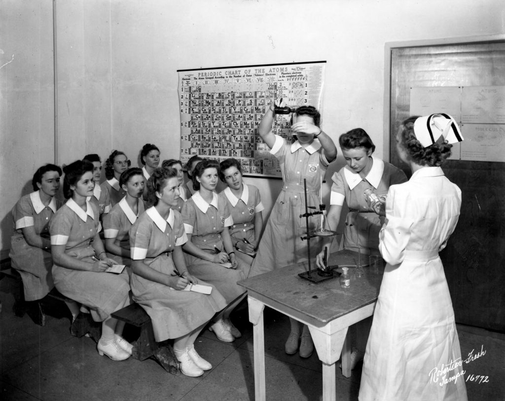 old nursing education