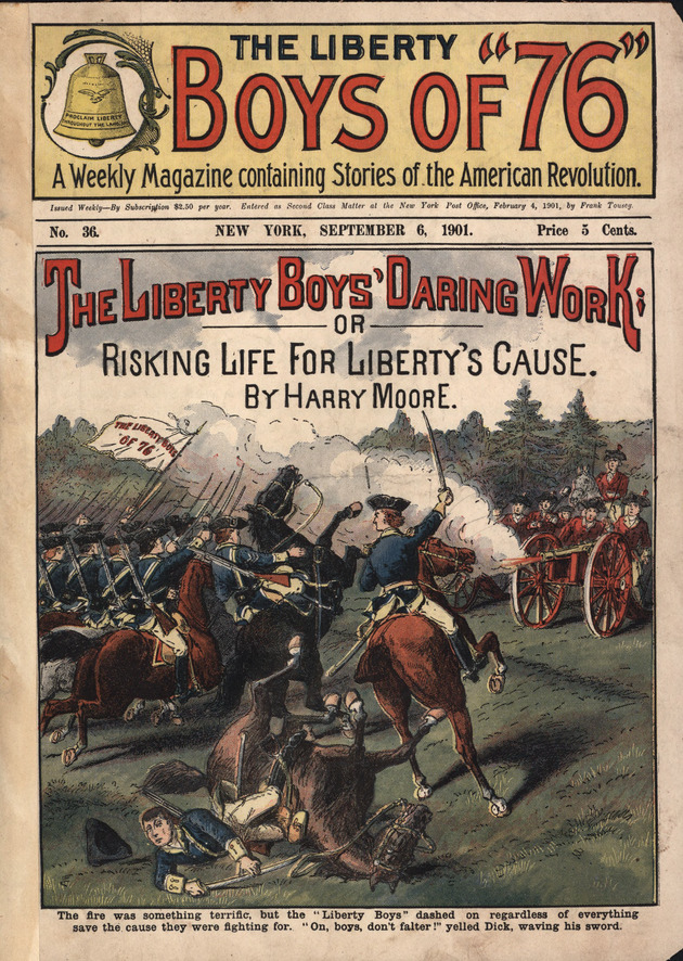 Cover of Liberty Boys number 36