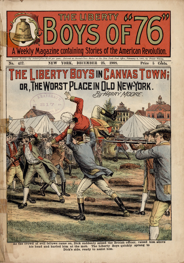 Cover of Liberty Boys number 417