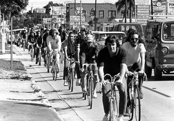 USF bicycle protest