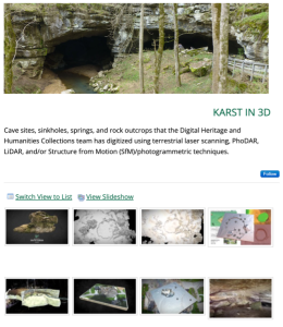 Karst in 3D Landing Page