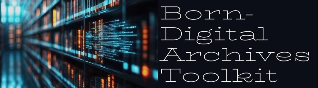  Alt: Decorative banner for the Born-Digital Archives Toolkit