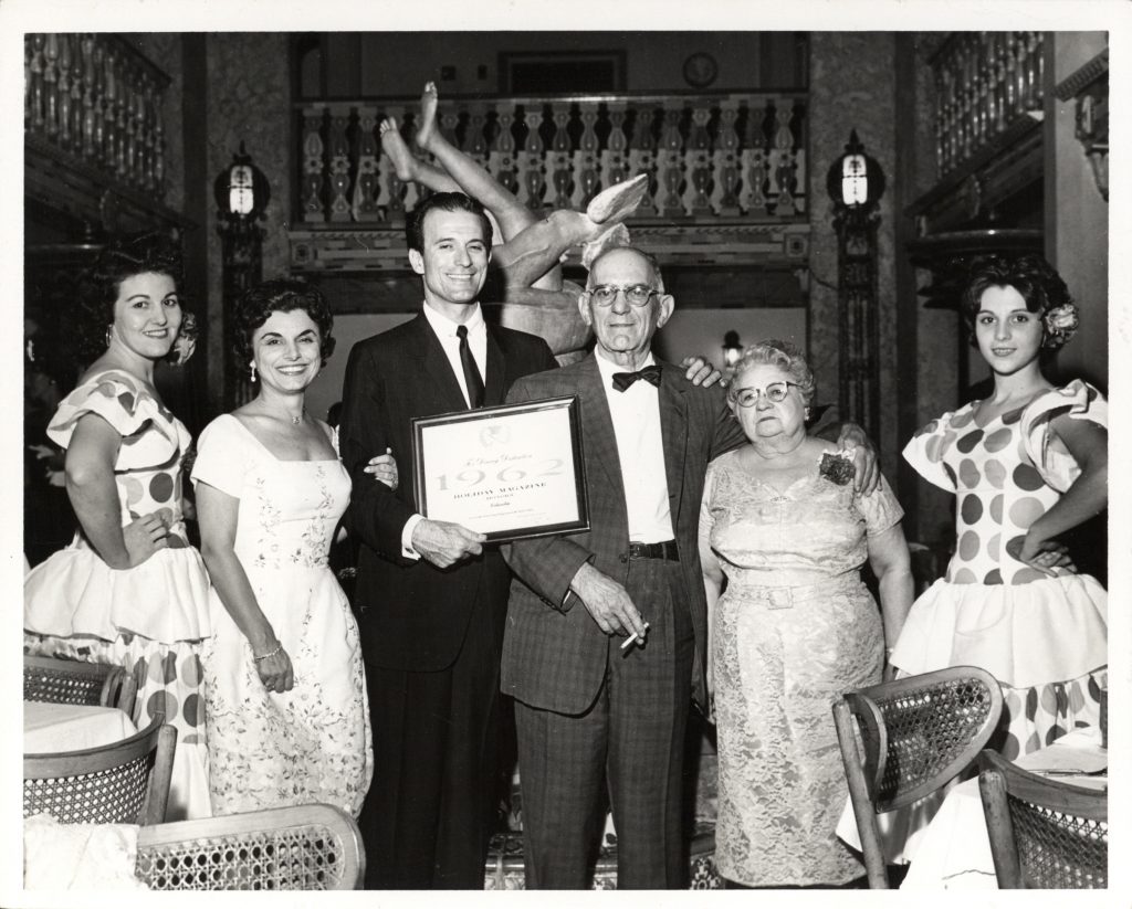 Photo of Adela and Cesar Gonzmart with Casimiro Jr. and Carmen Hernandez 