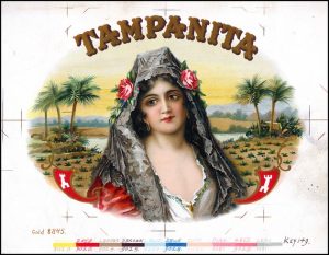 Tampanita Cigar Label