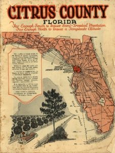 Cover of Citrus County Florida far enough south to insure semi-tropical