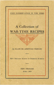 Cover of 'A Collection of War-Time Recipes'