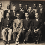 Members of the Sociedad la Union Marti-Maceo, circa 1940 (Sociedad la Union Marti-Maceo, Box 19, Folder 7).