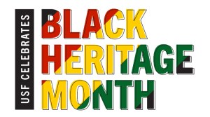USF Celebrates Black Heritage Month wordmark